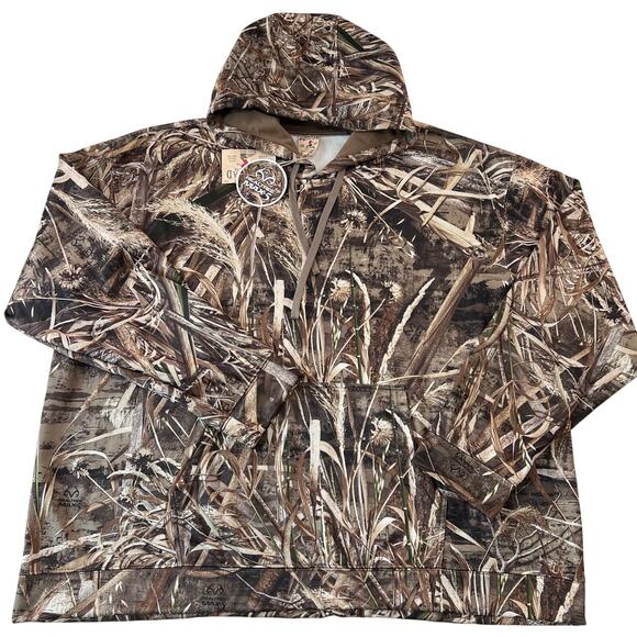 Redhead Realtree Camo Max 5 Tec Fleece Lined Hooded Sweatshirt Men's size 3XL - Picture 1 of 5